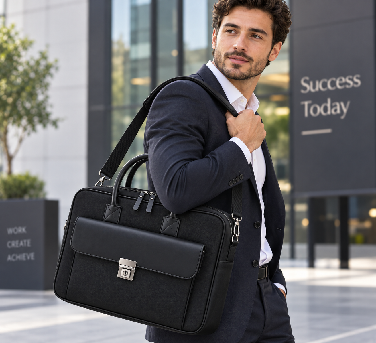 Cartable En Cuir