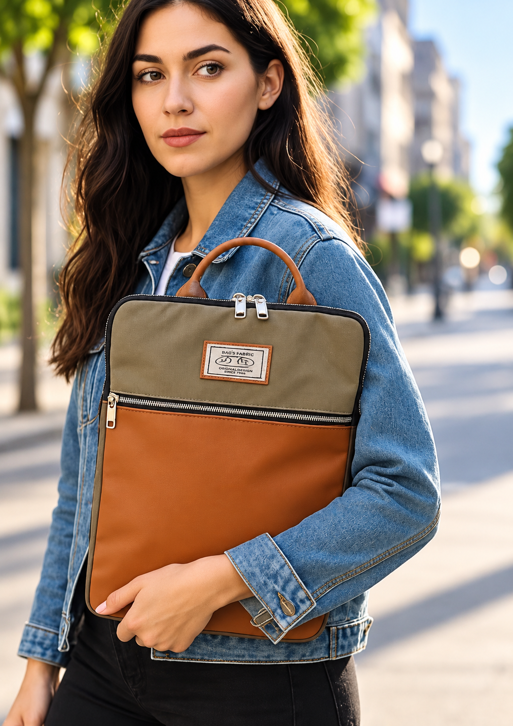 Cartable Sleeve Pc 13"en Cuir